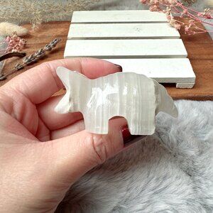 Gorgeous Small Onyx Armadillo Carving